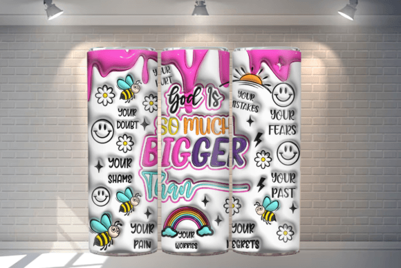 Download God is so Much Bigger Than 3d Tumbler - 3d tumbler Collection