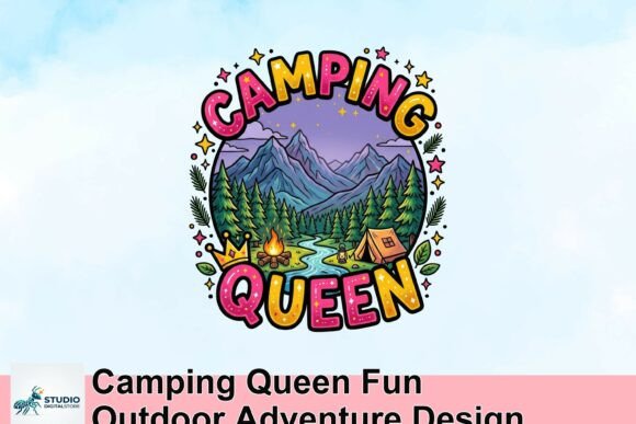 Download Camping Queen Fun Outdoor Adventure Design - Outdoor adventure design Collection