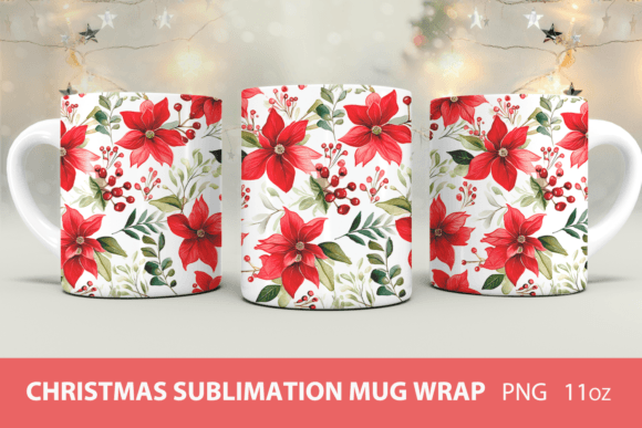 Download Christmas Sublimation Mug Wrap - Sublimation mug wrap Collection