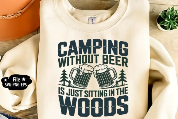 Download Camping Without Beer SVG - Premium Resources