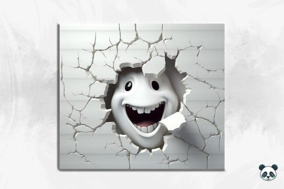 Download Ghost Cracked Hole 3D Tumbler Wrap - 3d tumbler Collection